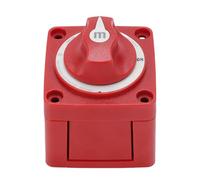 FAUOSWUK 300A Battery Cut Off Master Switch Tin Plated Copper Stud for Car Boat UTV, Flame Retardant Design, Prevent Short Circuits, ABS Material