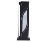 FAUOSWUK 3PIN 5V PC Graphics Card Stand Holder,Height Adjustable RGB GPU Stand, Magnetic Base Anti Sag Bracket for PC Graphics Card Support 19-153mm (Black)