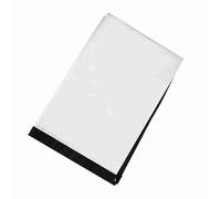 FAUOSWUK 60-100 Inch Portable Projector Screen Foldable Projection Screen Non-Crease White Screen with Black Edging Hanging Holes for Outdoor Camping Home Cinema (100 inches)