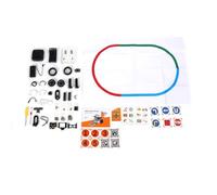 FAUOSWUK AI Robot Car Kit, Smart Robot with Controller for Scratch Python Programming, with Color Recognition Visual Line Tracking Target Tracking