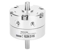 FAUOSWUK Air Cylinder, Stainless Steel Pneumatic Actuator with Special Sealing Structure for Reciprocating Motion, 20mm Diameter