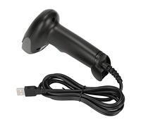 FAUOSWUK Barcode Scanner USB Ergonomic Fast Imaging QR Reader for Supermarkets Retail Shops