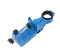 FAUOSWUK Bench Drill Holder, 360 Degree Adjustable Aluminum Alloy Hand Drill Bracket with Rusty Proof Durable Design, for Workbench Garage Workshop