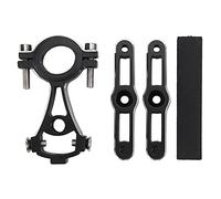 FAUOSWUK Bicycle Bottle Cage Adapter Sturdy Dual Bottle Mount for Handlebar Seat Post Gas Cylinder 21-31.8mm Pipe Diameter 105g