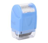FAUOSWUK Blue ID Protector Ink Roller Stamp Efficient & Versatile Confidential Roller for Identity Theft Safety, Portable Design for Travel
