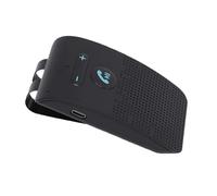 FAUOSWUK Bluetooth Speakerphone for Car, Dual Phone Connection, Auto Power On Via Vibration Sensor, 10 Hours Talk Time