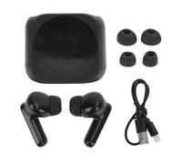 FAUOSWUK Bluetooth Translator Earbuds, 144 Languages Real Time Translation Bluetooth 5.4 Earphones with ANC Touch Control, for Phone Calls Music (Black)