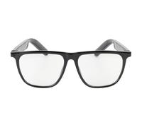 FAUOSWUK BT Smart Glasses, HiFi Speaker Noise Reduction Mic APP Control Music Calling Sports, with Sound Assistant Pedometer, for 134 Languages Translation