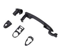 FAUOSWUK Car Exterior Door Handle Accurate Fitment Slick Switching Mechanism for Express Replacement Black Plastic Metal 1 Kit