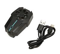 FAUOSWUK Cell Phone Cooler Silent Cooling Fan for Gaming and Video Watching Adjustable Three Gear Wind Comfortable Use for Mobile Phones 80g