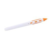 FAUOSWUK Computer Mouse Pen, 800 1200 1600 DPI Adjustable Wireless Ergonomic Design with PPT Flip Function, for Laptops Desktops Tablets Smartphones (White)