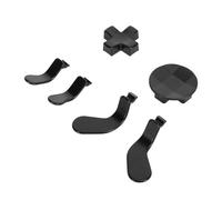 FAUOSWUK Controller Metal D Pads Paddles Stainless Steel for One Series 2, Precision Gaming Enhancements, Interchangeable 4 Pack