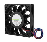 FAUOSWUK DC24V Cooling Fan High Performance Silent 12CM for Server Fast Heat Dissipation 120x120x25mm