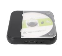 FAUOSWUK Desktop CD Player Portable, V5.3 Retro CD Music Player with Headphones Supported CD, MP3, WMA Formats for Home Car Travel