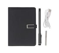 FAUOSWUK Digital Notebook with Smart Pen, Bluetooth 5.0 OCR Recognition Real Time Sync Handwriting Playback Video Save, Compatible with IOS Smartphones Tablets (Black)