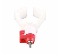 FAUOSWUK Durable 20Pcs Chicken Drinking Nipple for Easy Access to Water for Farm Chickens and Ducks Plastic Steel Combination