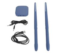 FAUOSWUK Electric Air Drum Set, 3D Motion Sensing Portable Virtual Drum Kit with Drumsticks 8 Sounds BT, for Adults Kids