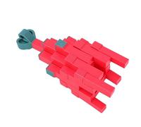 FAUOSWUK Funny 3D Printed Gift Box Toy Puzzle for Creative Play Experience for All Ages Crafted From PLA Material 2.6x2x2in (Red and Green)