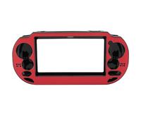 FAUOSWUK Game Console Protective Case, Shockproof Water Proof Durable Cover for 1000 PSV 1000, with Premium ABS Aluminum Alloy Material (Red)