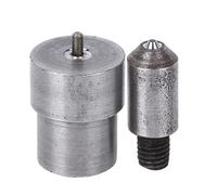 FAUOSWUK Grommet Die Mold, Manual Eyelet Puncher and Rivet Setter Tool with 3mm to 20mm Steel, for Snap Fastener and Metal Eyelets on Belts Shoes Clothing Luggage (#1)