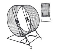 FAUOSWUK Hamster Exercise Wheel Low Noise Stable Nail Grinding for Pet Care Iron Construction 1x