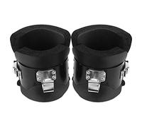 FAUOSWUK Hanging Pull Up Boots, Stainless Steel Hook with 220.5lb Load Bearing Capacity, Thickened Sponge Sheath for Comfort, with Electroplating Lock for Neck Back Pain Relief and Home