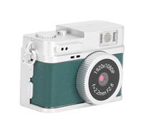 FAUOSWUK Keychain Digital Camera, Super HD Lens 1080P Video Recorder with Flash Light and Colorful Screen, for Travel and Study (Green)