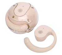 FAUOSWUK Language Translation Earbuds, BT 5.4 Translator Device with 4 Modes 97% Accuracy 0.5s Low Latency, for Travel Business 60 Days Standby (Beige)