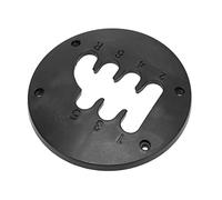 FAUOSWUK Mold Damping Short Throw Shifter Mid Plate Real Feel Gear Upgrade Accessories for TH8A Racing Games Black ABS