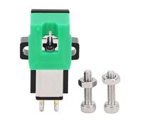 FAUOSWUK Moving Magnet Turntable, Aluminum Alloy Needle Bar 20-22000Hz Frequency 0.4x0.7mil Round Needle, with Low Resonance Housing, for Various Turntable Setups