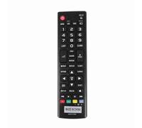 FAUOSWUK Multi Function TV Remote Control, Compatible with Multiple Television Versions Large Buttons Made of ABS Material