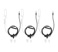FAUOSWUK Noise Reduction Anti-Radiation Earphone with Mic, 3.5mm, 100cm Cable