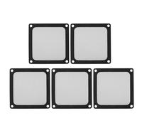 FAUOSWUK PC Case Dust Mesh Filter, 5Pcs PC Fan Dust Mesh Cooler Filter 80mm Tiny Aperture Nylon Magnetic Frame for PC Chassis Power Supply Fan Vents