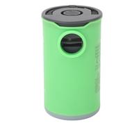 FAUOSWUK Portable Air Pump for Inflatables, USB Mini Air Pump Tiny Air Pump with Built in Light and Vacuum Function for Inflatable Beds Sofas Boats Pools 5.2x5.5x9cm (Green)