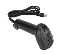 FAUOSWUK Portable Barcode Scanner Ergonomic Quick Scanning Wireless Handheld USB Reader for Retail Inventory Management ABS