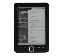 FAUOSWUK Portable Ebook Reader 6 Inch Ink Screen, Anti Dazzle Display E Reader, Personalized Font, 8GB Memory for an Enhanced Reading Experience