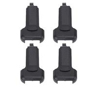 FAUOSWUK Radio Carry Holster Belt Clip, 4 Pcs ABS Material Lightweight Design with Secure Attachment, for RT 10 KD C1 LT 316 TD M8 RT22 X6 ZS B1 NK U1 R1 Dual Way Radios