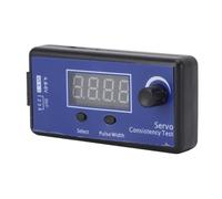 FAUOSWUK RC Digital Servo Tester with 2us Accuracy for Consistency Testing in Airplane Helicopter Models ABS Material