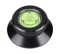 FAUOSWUK Record Stabilizer, Aluminum Alloy Disc Stabilizer with High Precision Rotation Speed for Record Player CD Player Chassis Speakers