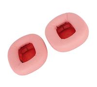 FAUOSWUK Replacement Ear Pad Flexible Soft Memory Foam Cushions for IOS Earbuds MAX Comfortable Listening Experience 2 Pack (Pink)