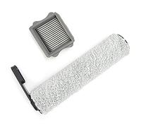 FAUOSWUK Replacement Sweeper Filter and Main Brush Set for 2.0 LED/LCD Sweeper, Durable ABS, 2-Piece Kit