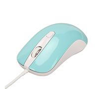 FAUOSWUK RGB Backlit Wired Gaming Mouse Ergonomically Designed with 3500DPI for Serious Gamers ABS Construction (Blue)