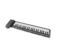 FAUOSWUK Roll Up Piano 49 Keys Compact Silicone Flexible with Built-in Speaker for On-the-Go Music Makers
