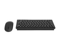 FAUOSWUK Russian Keyboard Mouse Set, 78 Keys 2.4GHz Wireless Keyboard and Mouse Combo with Proof Design and Ergonomic Tilt, for PC Laptop