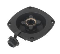 FAUOSWUK RV City Water Fill Inlet,RV Water Inlet Connection with Quick Connector City Water Hookup for RV Water Inlet Replacement for Trailer Boat (Black)
