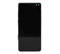 FAUOSWUK Screen Replacement for S10 Plus, LCD Display Touch Screen Digitizer Assembly with Original Cables, for Fixing Cracks Dead Dots Display Issues (Blue)