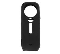 FAUOSWUK Silicone Protective Case for X5 Panoramic Action Camera, Shockproof Anti Scratch Lens Protector Camera Cage Accessories with Battery Port Access Easy to Installa