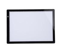 FAUOSWUK Slide Viewer Light Box A4, Dual Sided LED, Touch Stepless Dimming, for Film and Slide Scanning, Supports FilmBox and SlideScan Apps