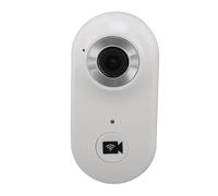 FAUOSWUK Small Body Camera with One Touch Start/Record Feature for Family Fun Activities Lithium Ion Battery (White)