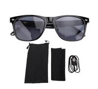 FAUOSWUK Smart Translation Glasses, 144 Languages BT 5.4 Translator Glasses with Touch Key IP65 Water Proof Built in Mic Speaker, for Outdoor Driving Cycling Voice Calls (Black Frame)